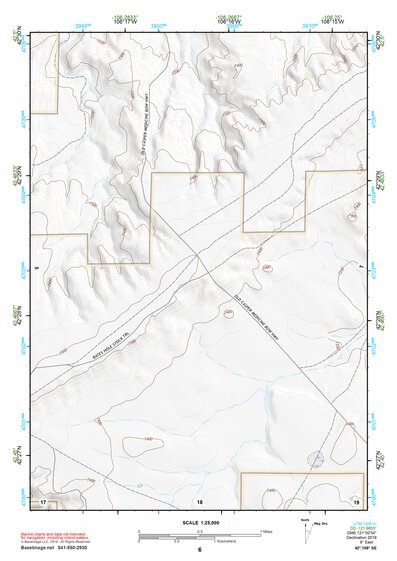 42106SE Page 6 Shirley Basin Topo Preview 1