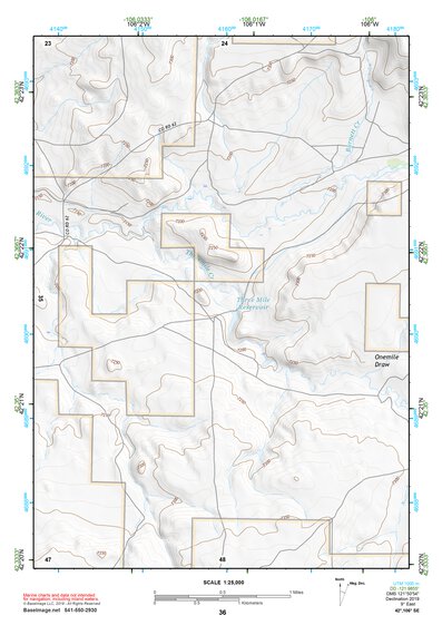 42106SE Page 36 Shirley Basin Topo Preview 1