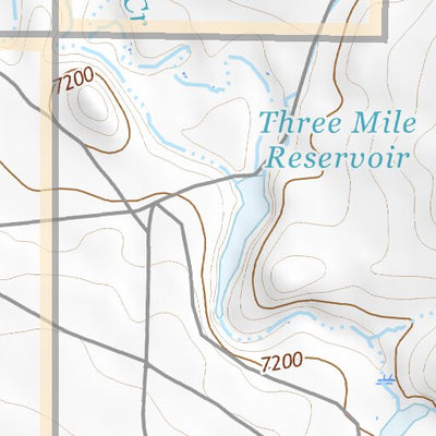 42106SE Page 36 Shirley Basin Topo Preview 2
