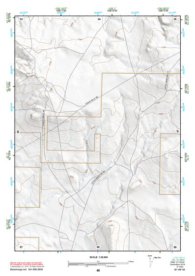 42106SE Page 46 Shirley Basin Topo Preview 1