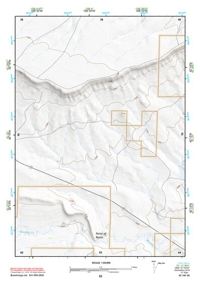 42106SE Page 51 Shirley Basin Topo Preview 1
