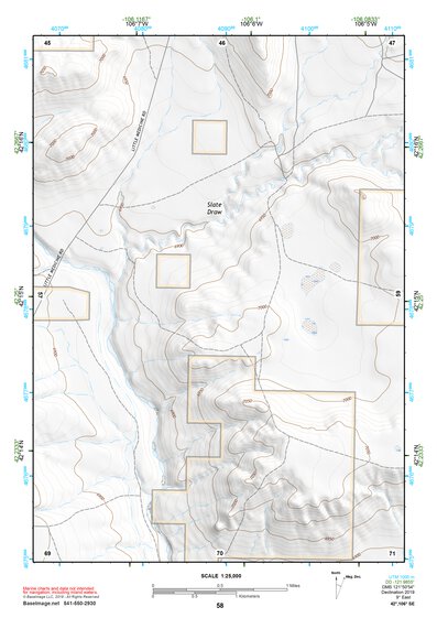 42106SE Page 58 Shirley Basin Topo Preview 1
