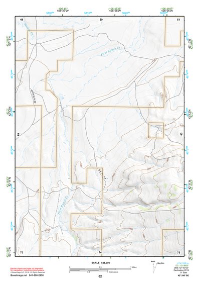 42106SE Page 62 Shirley Basin Topo Preview 1