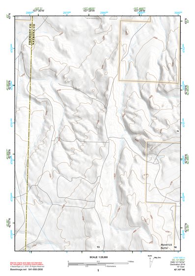 42107NE Page 1 Rattlesnake Hills Topo Preview 1