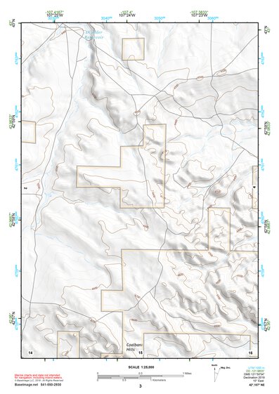 42107NE Page 3 Rattlesnake Hills Topo Preview 1