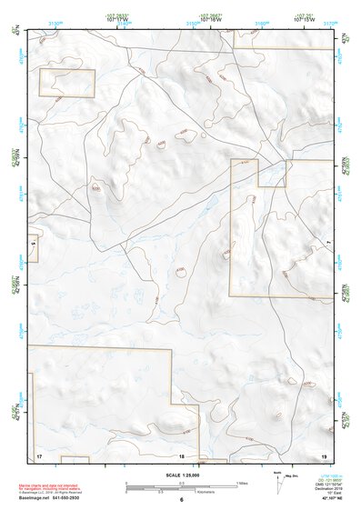 42107NE Page 6 Rattlesnake Hills Topo Preview 1