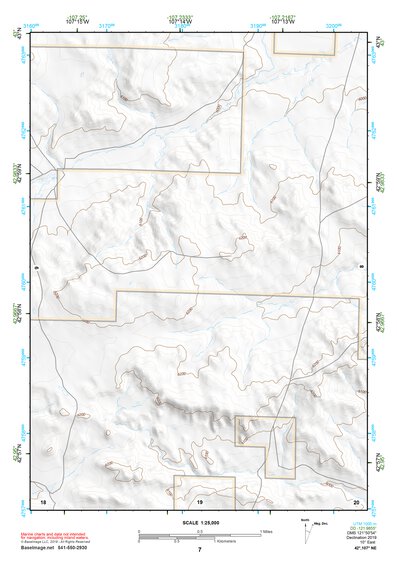 42107NE Page 7 Rattlesnake Hills Topo Preview 1