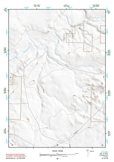 42107NE Page 10 Rattlesnake Hills Topo Preview 1