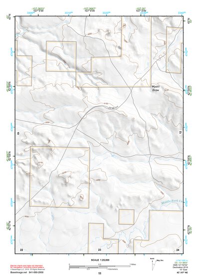 42107NE Page 11 Rattlesnake Hills Topo Preview 1