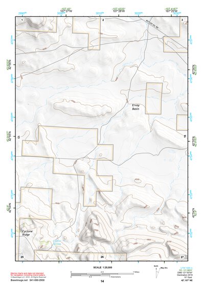 42107NE Page 14 Rattlesnake Hills Topo Preview 1