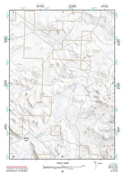 42107NE Page 18 Rattlesnake Hills Topo Preview 1