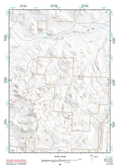 42107NE Page 19 Rattlesnake Hills Topo Preview 1