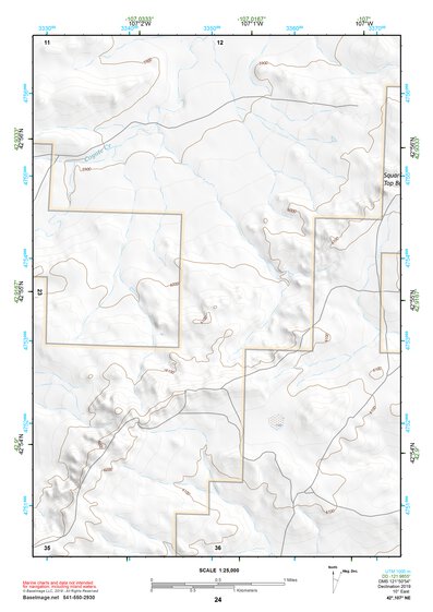 42107NE Page 24 Rattlesnake Hills Topo Preview 1