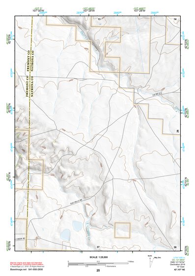 42107NE Page 25 Rattlesnake Hills Topo Preview 1