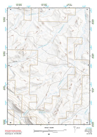 42107NE Page 29 Rattlesnake Hills Topo Preview 1