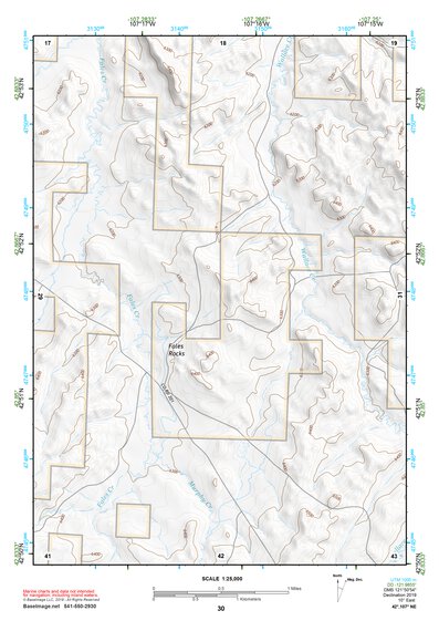 42107NE Page 30 Rattlesnake Hills Topo Preview 1