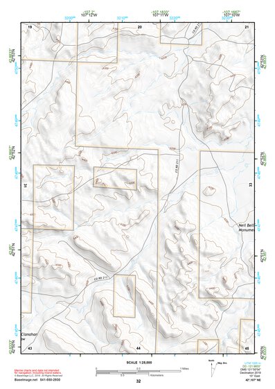 42107NE Page 32 Rattlesnake Hills Topo Preview 1