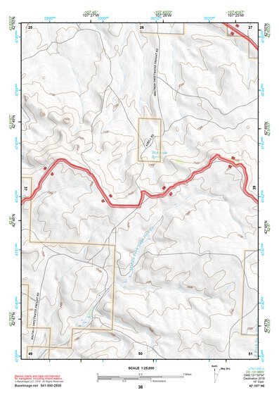 42107NE Page 38 Rattlesnake Hills Topo Preview 1