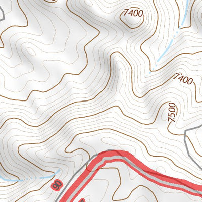 42107NE Page 38 Rattlesnake Hills Topo Preview 3