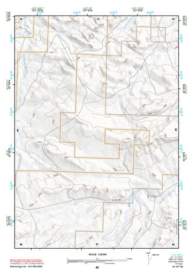 42107NE Page 45 Rattlesnake Hills Topo Preview 1