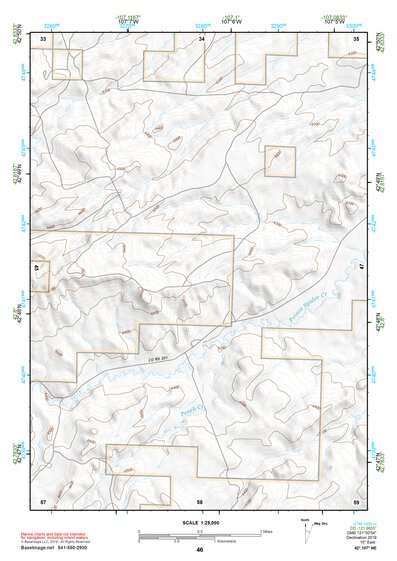 42107NE Page 46 Rattlesnake Hills Topo Preview 1