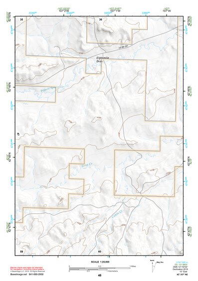 42107NE Page 48 Rattlesnake Hills Topo Preview 1