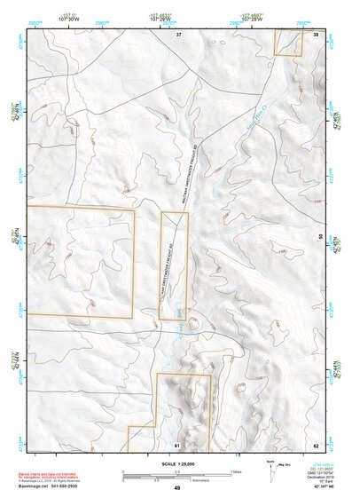 42107NE Page 49 Rattlesnake Hills Topo Preview 1