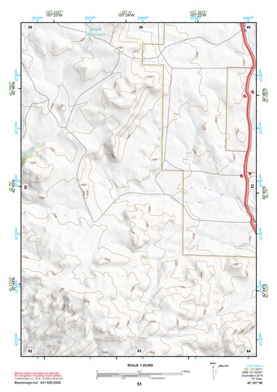 42107NE Page 51 Rattlesnake Hills Topo Preview 1