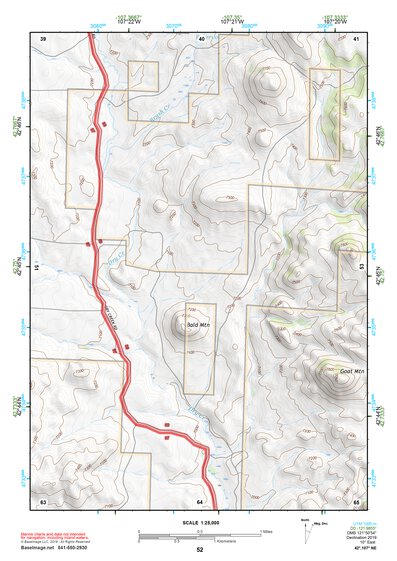 42107NE Page 52 Rattlesnake Hills Topo Preview 1
