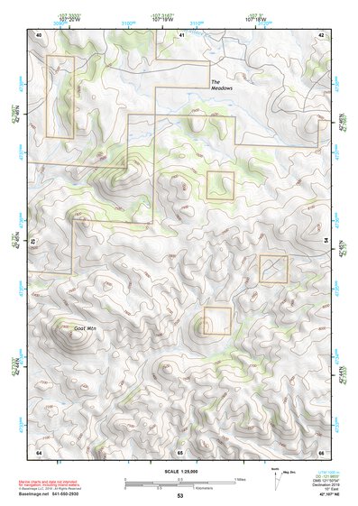 42107NE Page 53 Rattlesnake Hills Topo Preview 1