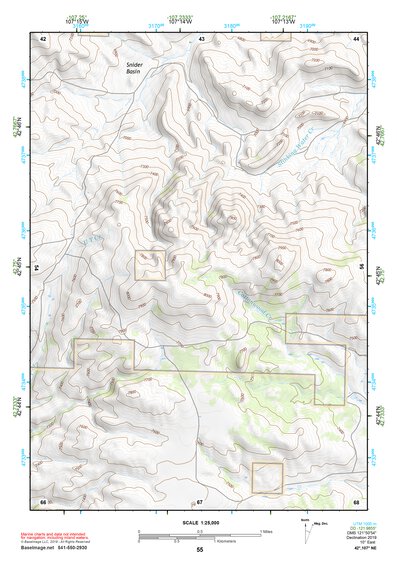42107NE Page 55 Rattlesnake Hills Topo Preview 1