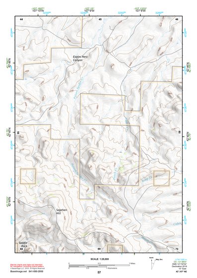 42107NE Page 57 Rattlesnake Hills Topo Preview 1