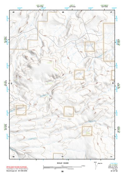 42107NE Page 58 Rattlesnake Hills Topo Preview 1