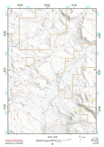 42107NE Page 59 Rattlesnake Hills Topo Preview 1