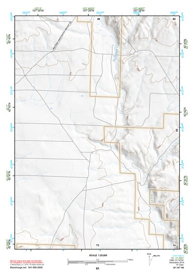 42107NE Page 61 Rattlesnake Hills Topo Preview 1