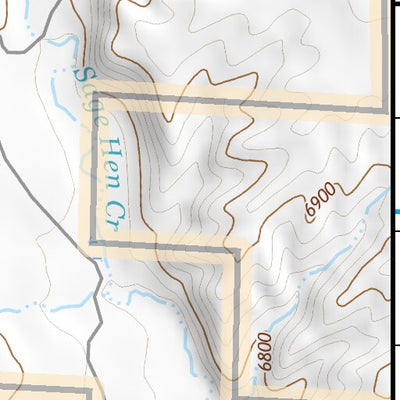 42107NE Page 61 Rattlesnake Hills Topo Preview 3