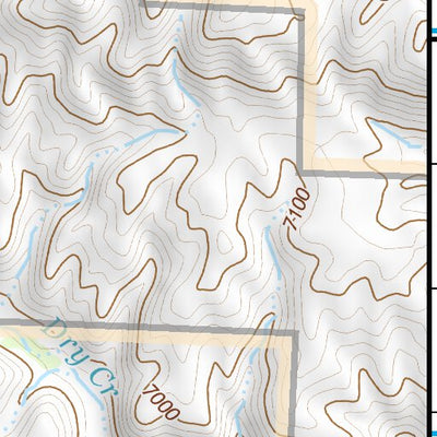 42107NE Page 64 Rattlesnake Hills Topo Preview 3