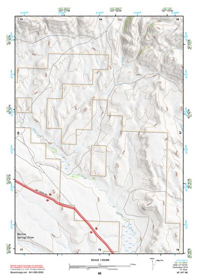42107NE Page 66 Rattlesnake Hills Topo Preview 1