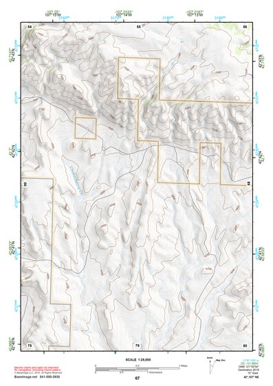 42107NE Page 67 Rattlesnake Hills Topo Preview 1