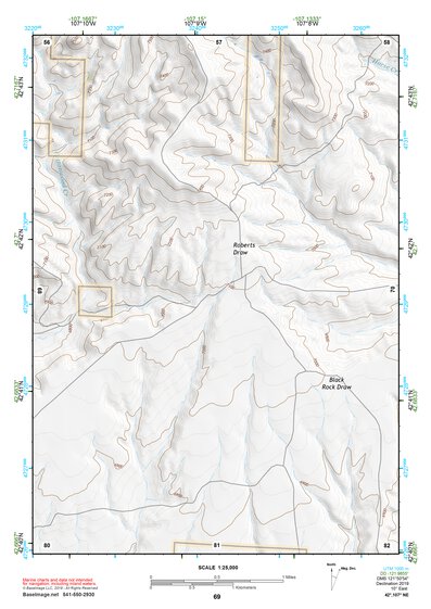 42107NE Page 69 Rattlesnake Hills Topo Preview 1