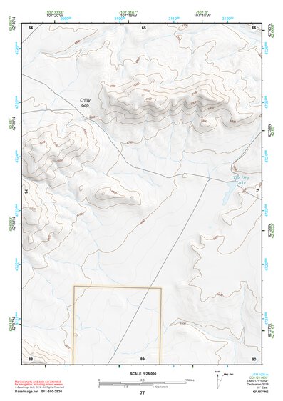 42107NE Page 77 Rattlesnake Hills Topo Preview 1
