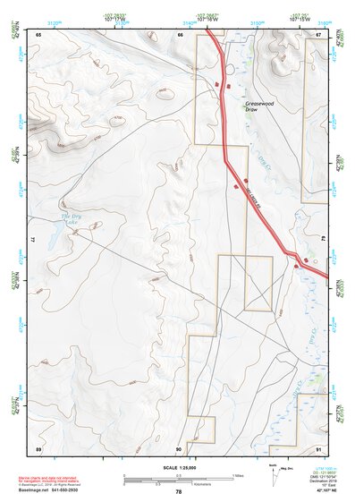 42107NE Page 78 Rattlesnake Hills Topo Preview 1