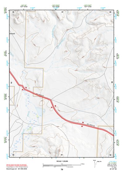 42107NE Page 79 Rattlesnake Hills Topo Preview 1