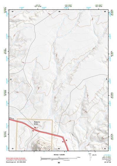 42107NE Page 80 Rattlesnake Hills Topo Preview 1