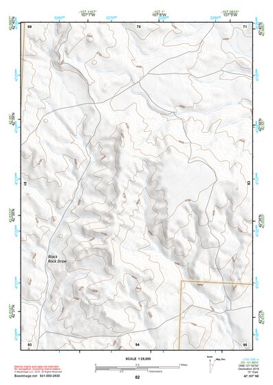 42107NE Page 82 Rattlesnake Hills Topo Preview 1
