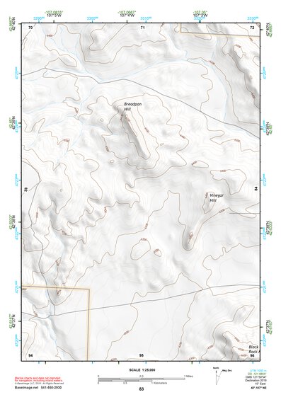 42107NE Page 83 Rattlesnake Hills Topo Preview 1