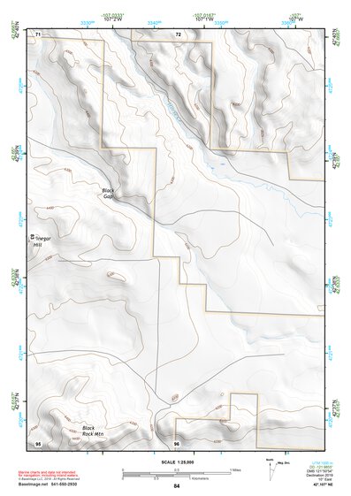 42107NE Page 84 Rattlesnake Hills Topo Preview 1