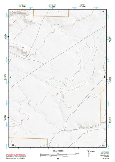 42107NE Page 89 Rattlesnake Hills Topo Preview 1