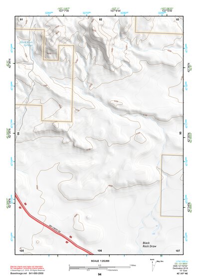 42107NE Page 94 Rattlesnake Hills Topo Preview 1