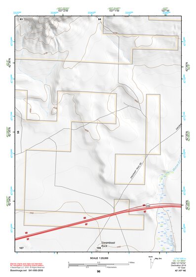 42107NE Page 96 Rattlesnake Hills Topo Preview 1